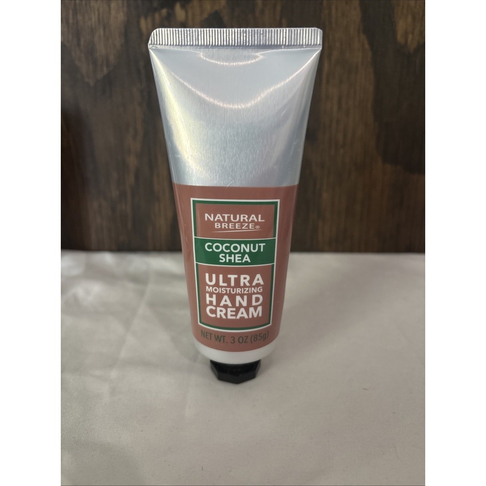 Coconut Shea Natural Breeze  Ultra Moisturizing Hand Cream 3 Oz